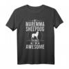 Mein Maremma-Schäferhund hält mich für einen großartigen Hundeliebhaber T-Shirt – Perfektes Geschenk für Hundeliebhaber, Züchter & Tierfreunde