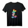 HapFrog Mickey Mouse Regenbogen-Batik-Langarmshirt – Offizielles Disney T-Shirt für Männer, Frauen, Jungen & Mädchen