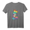 HapFrog Mickey Mouse Regenbogen-Batik-Langarmshirt – Offizielles Disney T-Shirt für Männer, Frauen, Jungen & Mädchen
