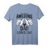 HapFrog Mickey Mouse T-Shirt - Lizenziertes Disney Shirt für großartige Papas zum Jubiläum