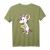 Maus Käse Kinder T-Shirt - Niedliches Tiermotiv für Käseliebhaber und Mäusefans, Perfekt für Kinder und Tierliebhaber
