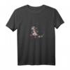 Damen Kreatives Aquarell-Maus T-Shirt mit V-Ausschnitt – Inspirierend für Künstler, Lehrer und Kinder, mit positiver Botschaft