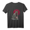 Schwarze Katze mit Computer Maus T-Shirt – Lustiges Katzenmotiv für Katzenliebhaber, Mamas & Papas, perfekt als Geschenk