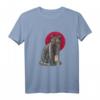 Schwarze Katze mit Computer Maus T-Shirt – Lustiges Katzenmotiv für Katzenliebhaber, Mamas & Papas, perfekt als Geschenk