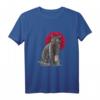 Schwarze Katze mit Computer Maus T-Shirt – Lustiges Katzenmotiv für Katzenliebhaber, Mamas & Papas, perfekt als Geschenk