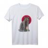 Schwarze Katze mit Computer Maus T-Shirt – Lustiges Katzenmotiv für Katzenliebhaber, Mamas & Papas, perfekt als Geschenk