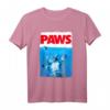 Paws Katz- und Maus-Top – Lustiges Parodie-T-Shirt für Katzenliebhaber, perfekt als Geschenk zum Geburtstag oder Weihnachten