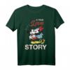 HapFrog Mickey & Minnie Mouse Valentinstag Love Grafik T-Shirt - Offiziell lizenziert, Disney Geschenk für Fans