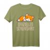 Offizielles Schlafshirt Pyjama Hamster Meerschweinchen Maus – Lustiges Geschenk für Tierliebhaber, Langschläfer und Schlaffans, Damen & Herren