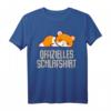 Offizielles Schlafshirt Pyjama Hamster Meerschweinchen Maus – Lustiges Geschenk für Tierliebhaber, Langschläfer und Schlaffans, Damen & Herren