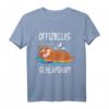 Schlafmütze Pyjama mit Faultier Motiv – Lustiges Chill Out Schlaf T-Shirt für Langschläfer & Nachteulen, perfektes Geschenk für Männer und Frauen