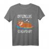 Schlafmütze Pyjama mit Faultier Motiv – Lustiges Chill Out Schlaf T-Shirt für Langschläfer & Nachteulen, perfektes Geschenk für Männer und Frauen