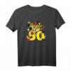 HapFrog Mickey Mouse T-Shirt - The Birthday Girl Is 50 Offiziell lizenziertes Geburtstags-Shirt für Disney Fans