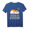 Offizielles Schlafshirt Pyjama mit Hamster, Meerschweinchen & Maus – Lustiges Geschenk für Nachtschwärmer, Langschläfer & Tierliebhaber