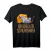 Offizielles Maus Ratte Schlafshirt und Pyjama Nachthemd – Lustiges Geschenk für Langschläfer, Morgenmuffel & Mäuse Fans