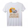 Offizielles Maus Ratte Schlafshirt und Pyjama Nachthemd – Lustiges Geschenk für Langschläfer, Morgenmuffel & Mäuse Fans