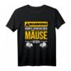 Könnte spontan über Mäuse reden - Lustiges Mäuse T-Shirt für Kinder, Damen & Herren als Geschenk oder Zubehör