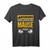 Könnte spontan über Mäuse reden - Lustiges Mäuse T-Shirt für Kinder, Damen & Herren als Geschenk oder Zubehör