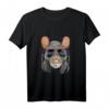 DJ Ratte Party T-Shirt für Musik- und Rave-Fans – Lustiges Tier- und DJ-Motiv für DJs, Partyliebhaber & Tierfreunde
