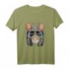 DJ Ratte Party T-Shirt für Musik- und Rave-Fans – Lustiges Tier- und DJ-Motiv für DJs, Partyliebhaber & Tierfreunde