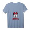 HapFrog Minnie Mouse T-Shirt mit Name und V-Ausschnitt – Personalisierte Disney Geschenkidee
