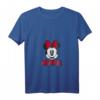 HapFrog Minnie Mouse T-Shirt mit Name und V-Ausschnitt – Personalisierte Disney Geschenkidee