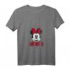 HapFrog Minnie Mouse T-Shirt mit Name und V-Ausschnitt – Personalisierte Disney Geschenkidee