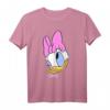 HapFrog Daisy Duck Winking Face Graphic T-Shirt - Offiziell Lizenzierte Mickey and Friends Kleidung