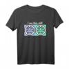HapFrog T-Shirt mit PS/2 Tastatur und Maus - Lustiges Retro-Design für Technik- und Nostalgie-Fans