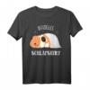 Offizielles Schlafshirt mit Meerschweinchen – Lustiges Schlaf- und Pyjama-Shirt für Damen & Herren, perfekte Geschenkidee für Nachteulen und Haustierliebhaber