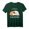 Offizielles Schlafshirt mit Meerschweinchen – Lustiges Schlaf- und Pyjama-Shirt für Damen & Herren, perfekte Geschenkidee für Nachteulen und Haustierliebhaber
