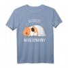 Offizielles Schlafshirt mit Meerschweinchen – Lustiges Schlaf- und Pyjama-Shirt für Damen & Herren, perfekte Geschenkidee für Nachteulen und Haustierliebhaber