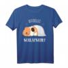 Offizielles Schlafshirt mit Meerschweinchen – Lustiges Schlaf- und Pyjama-Shirt für Damen & Herren, perfekte Geschenkidee für Nachteulen und Haustierliebhaber