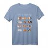 Meerschweinchen-Arten von Meerschweinchen T-Shirt - Lustiges Design für Tierliebhaber & Meerschweinchenfans