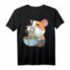 Meerschweinchen Nager T-Shirt - Klassisch geschnitten mit doppelt genähtem Saum, perfekt für Tierliebhaber und Nagerfans
