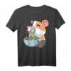 Meerschweinchen Nager T-Shirt - Klassisch geschnitten mit doppelt genähtem Saum, perfekt für Tierliebhaber und Nagerfans