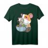 Meerschweinchen Nager T-Shirt - Klassisch geschnitten mit doppelt genähtem Saum, perfekt für Tierliebhaber und Nagerfans