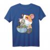 Meerschweinchen Nager T-Shirt - Klassisch geschnitten mit doppelt genähtem Saum, perfekt für Tierliebhaber und Nagerfans