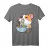 Meerschweinchen Nager T-Shirt - Klassisch geschnitten mit doppelt genähtem Saum, perfekt für Tierliebhaber und Nagerfans