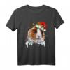 Frohe Weihnachten Meerschweinchen Pajama T-Shirt – Lustiges Tiermotiv für Tierliebhaber, perfekt als Weihnachtsgeschenk für Frauen und Mädchen