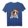 Frohe Weihnachten Meerschweinchen Pajama T-Shirt – Lustiges Tiermotiv für Tierliebhaber, perfekt als Weihnachtsgeschenk für Frauen und Mädchen