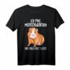 Ich mag Meerschweinchen Spruch T-Shirt - Lustiges Geschenk für Meerschweinchen-Liebhaber, Mamas & Tierfreunde zu Geburtstag & Weihnachten