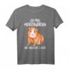 Ich mag Meerschweinchen Spruch T-Shirt - Lustiges Geschenk für Meerschweinchen-Liebhaber, Mamas & Tierfreunde zu Geburtstag & Weihnachten