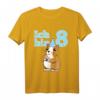 Kinder Achter 8 Geburtstag T-Shirt mit Meerschweinchen - Perfektes Geburtstagsoutfit für kleine Jungen und Mädchen