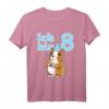 Kinder Achter 8 Geburtstag T-Shirt mit Meerschweinchen - Perfektes Geburtstagsoutfit für kleine Jungen und Mädchen