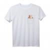 Meerschwein in Brusttasche - Witziges Guinea Pig T-Shirt als Geschenk zum Geburtstag oder Weihnachten für Meerschweinliebhaber und Züchter