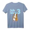 Kinder T-Shirt zum 3. Geburtstag mit Meerschweinchen - Ich Bin Drei Geschenk für kleine Jungen und Mädchen