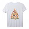 Frohe Weihnachten Santa Meerschweinchen T-Shirt – Lustiges Weihnachts-T-Shirt für Meerschweinchenliebhaber, Mädchen und Frauen