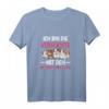 Ich Bin Die Verrückte Mit Den Meerschweinchen T-Shirt - Lustiges Tierliebhaber-Shirt für Meerschweinchen Mamas & Tierfreunde