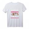 Ich Bin Die Verrückte Mit Den Meerschweinchen T-Shirt - Lustiges Tierliebhaber-Shirt für Meerschweinchen Mamas & Tierfreunde